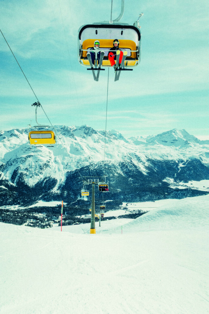 PRIMEIRO TELEFÉRICO NOS ALPES
